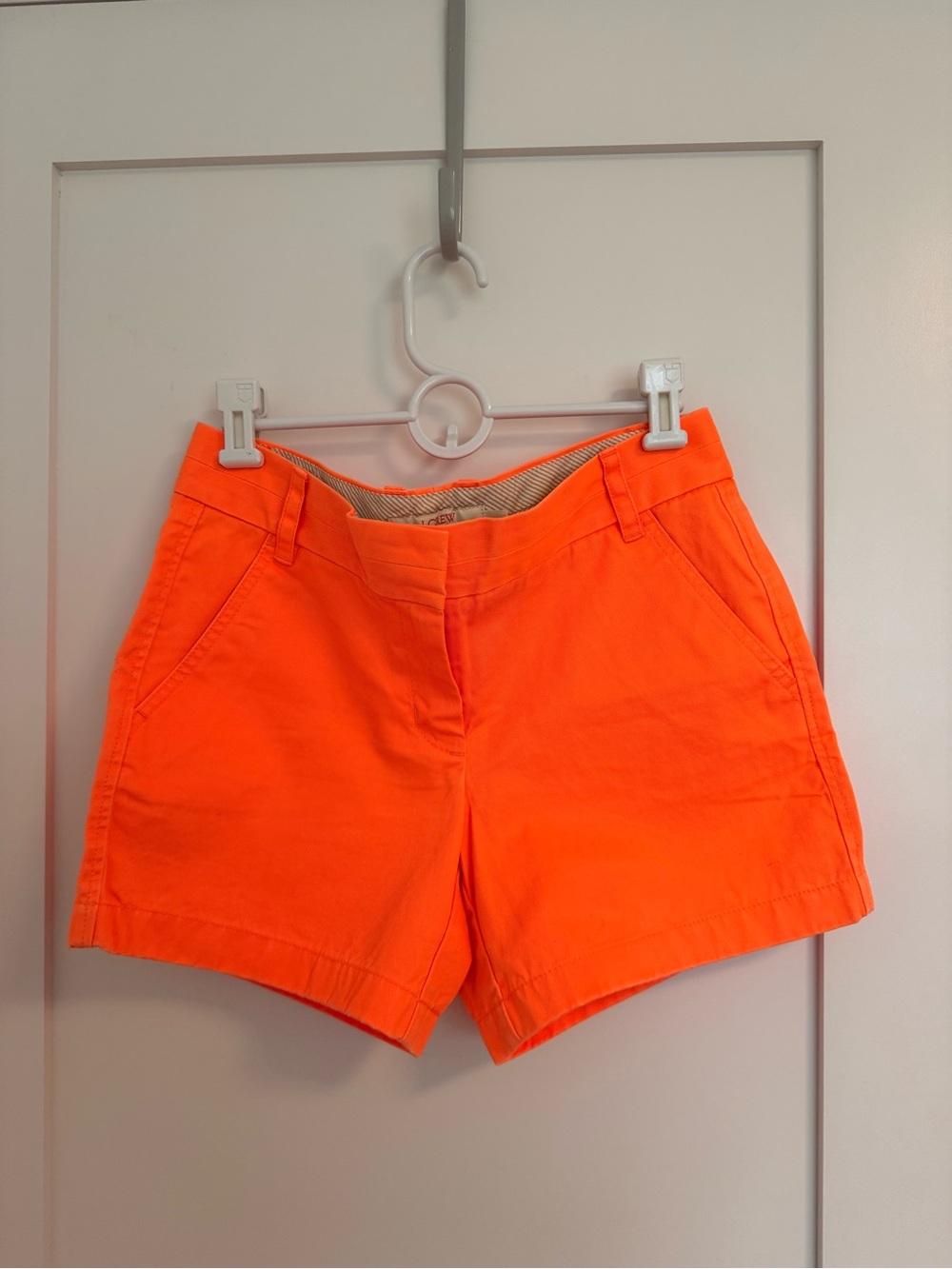 J.Crew Bright Orange Chino Shorts